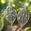 Leaf Filigree Earrings