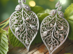 Leaf Filigree Earrings