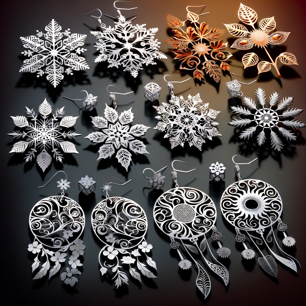 Seasonal Laser Cut Motifs